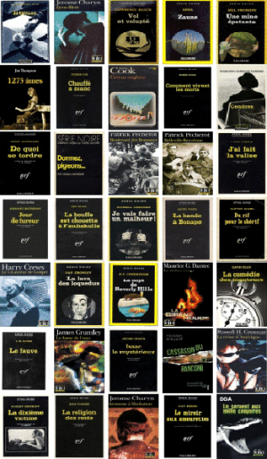 Serie Noire Gallimard – Pack 1 (630 Livres)